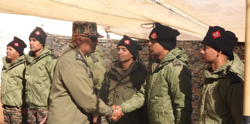 Lieutenant General Pratik Sharma reviews army preparedness in Ladakh